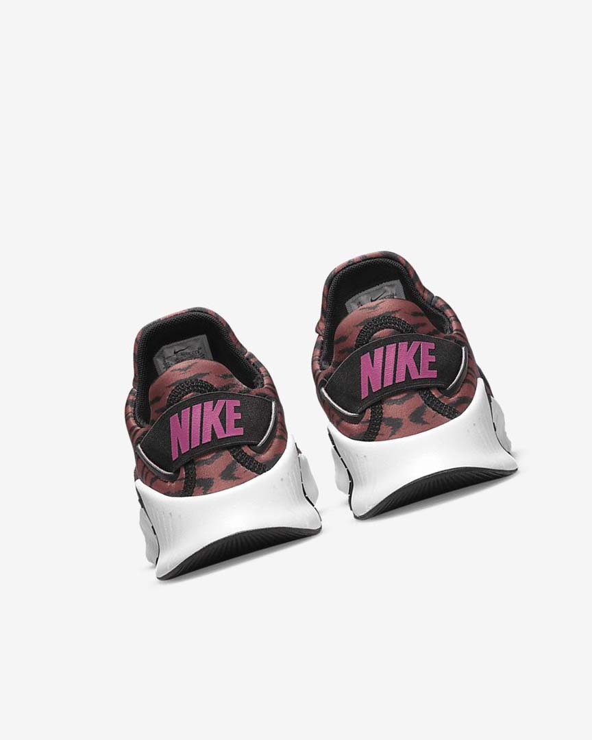Black / Pink Nike Free Metcon 4 Women's Training Shoes | CA_4984