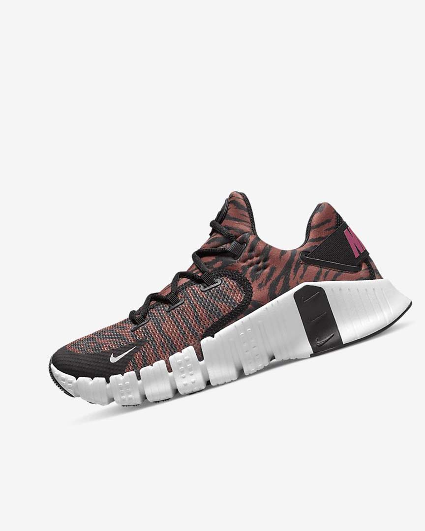 Black / Pink Nike Free Metcon 4 Women\'s Training Shoes | CA_4984