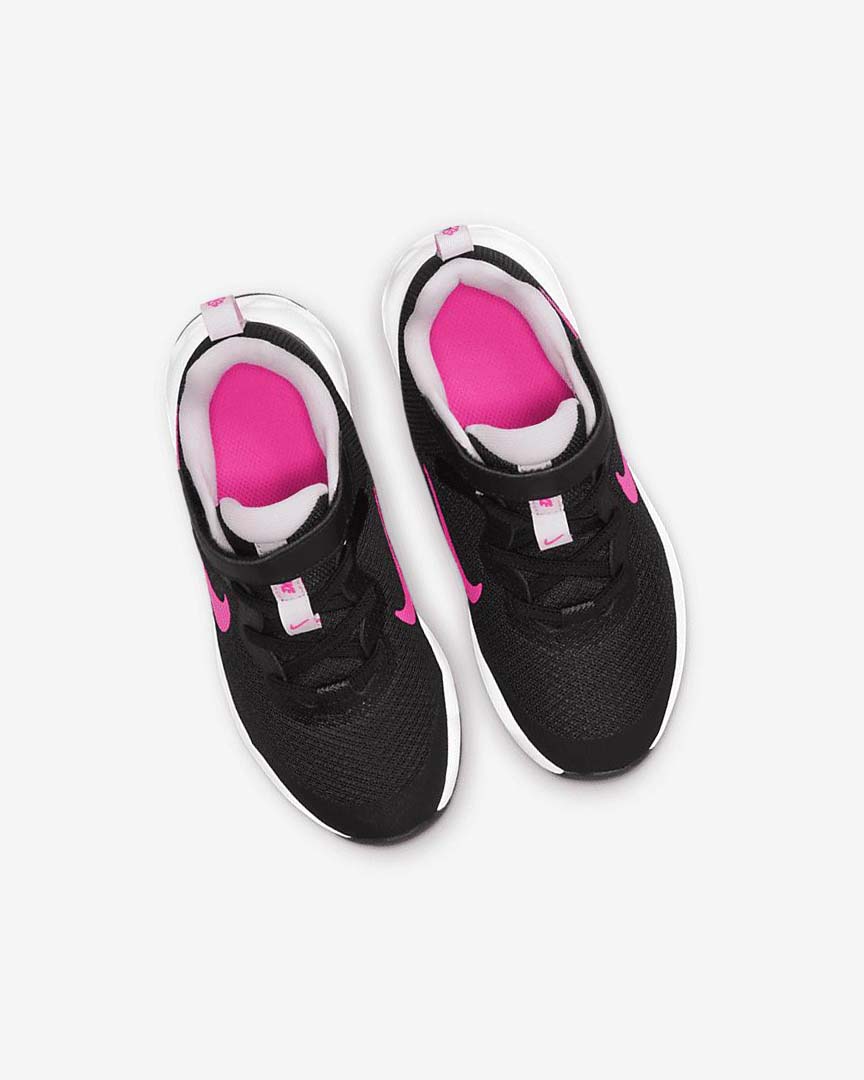 Black / Pink / Pink Nike Revolution 6 Boys' Running Shoes | CA_3157