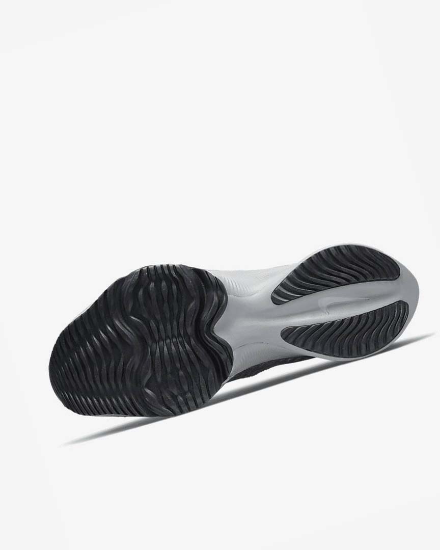 Black / Platinum / Grey / White Nike Air Zoom Tempo NEXT% Men's Running Shoes | CA_4536