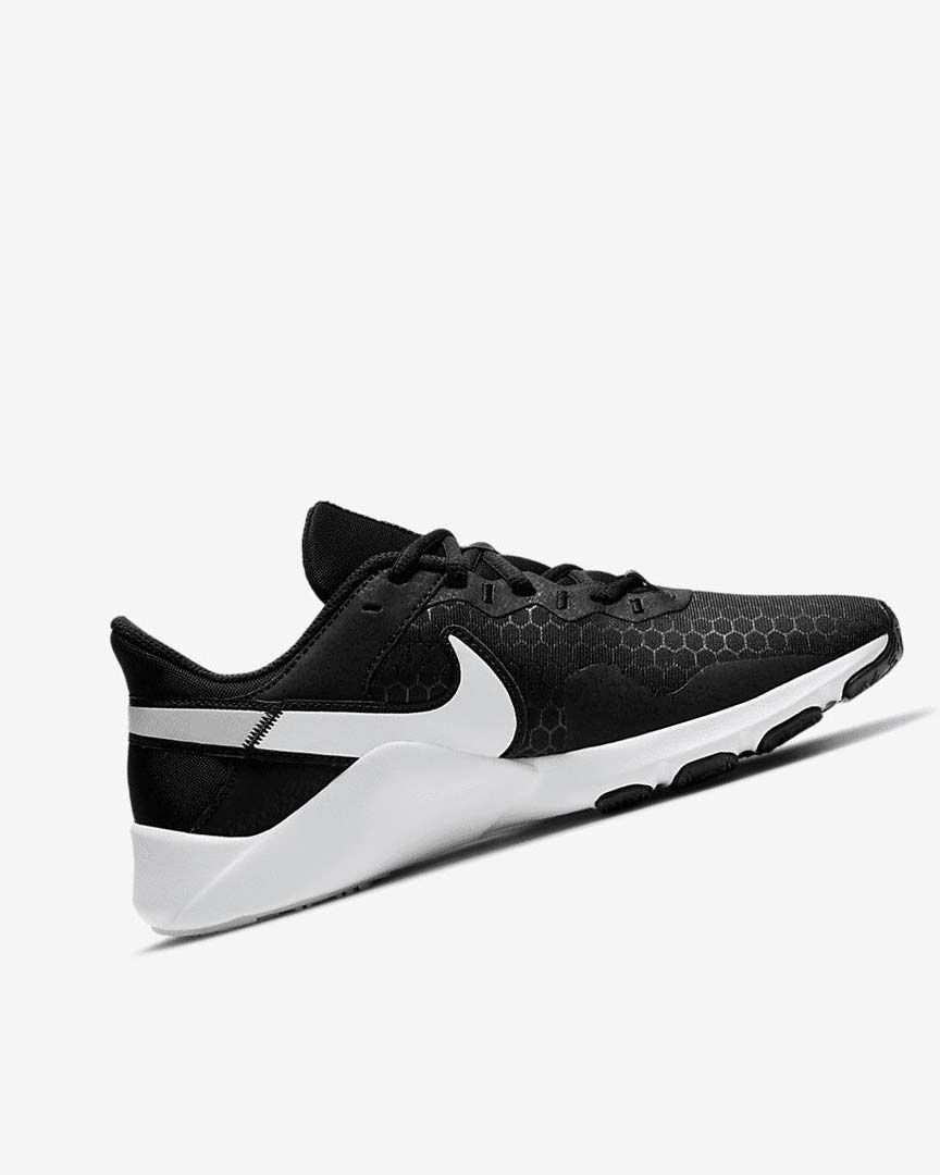 Black / Platinum / White Nike Legend Essential 2 Women's Training Shoes | CA_2398