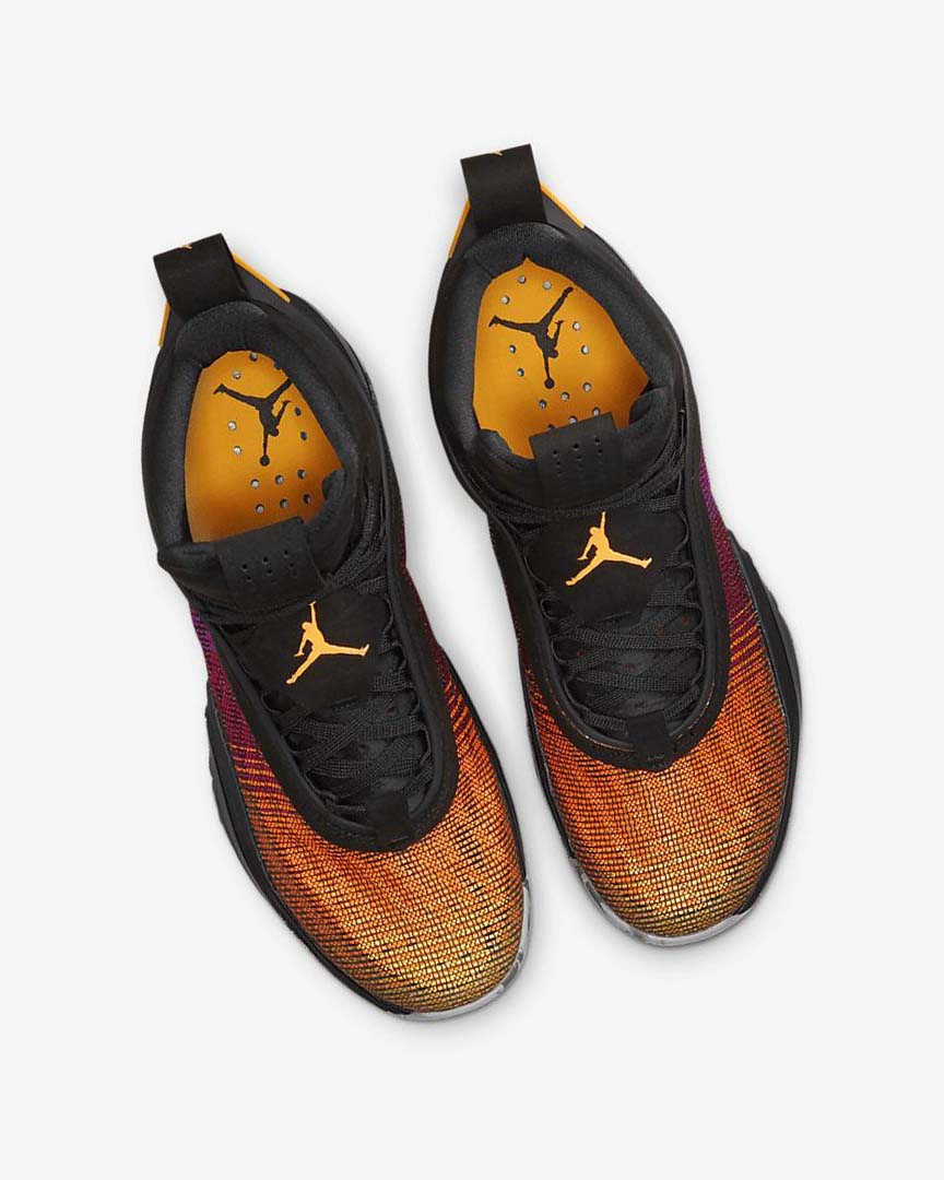 Black / Purple / Orange Nike Air Jordan XXXVI Men's Basketball Shoes | CA_5027