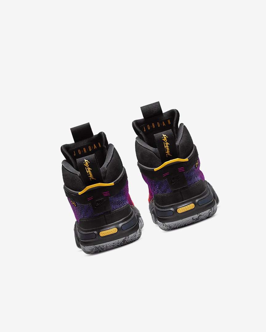 Black / Purple / Orange Nike Air Jordan XXXVI Men's Basketball Shoes | CA_5027