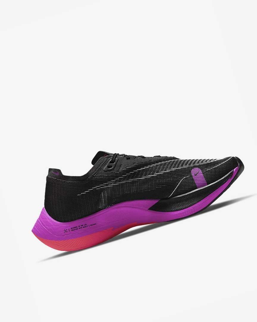 Black / Purple / Red Nike ZoomX Vaporfly Next% 2 Men's Running Shoes | CA_2816