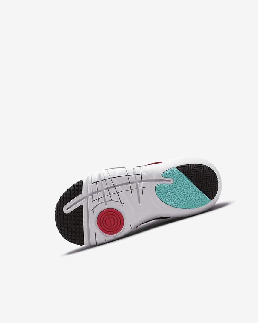 Black / Red / Grey / White Nike Flex Advance Girls' Shoes | CA_5562