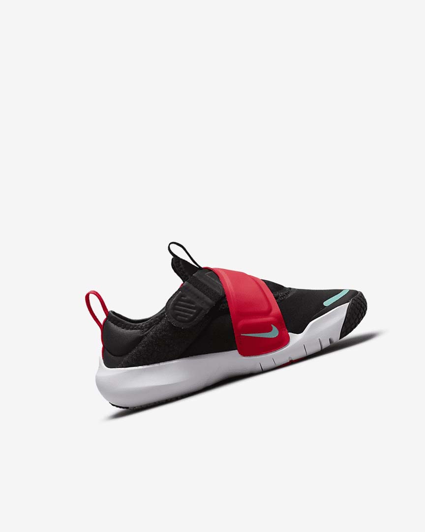 Black / Red / Grey / White Nike Flex Advance Girls' Shoes | CA_5562
