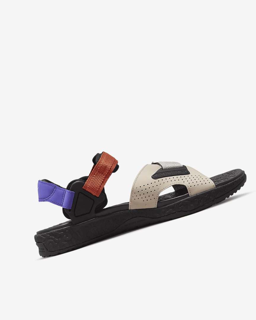 Black / Red Nike ACG Air Deschutz+ Men's Sandals | CA_4517