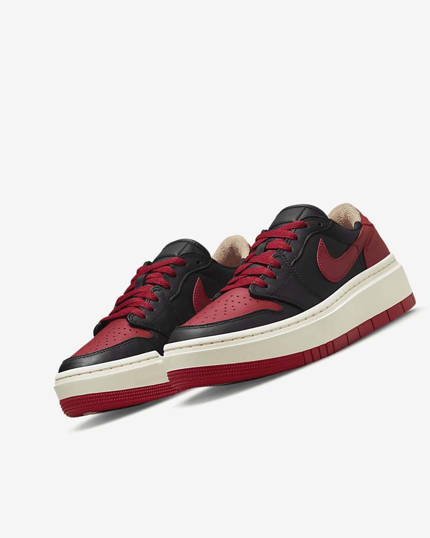 Black / Red Nike Air Jordan 1 Elevate Low SE Women's Sneakers | CA_2538