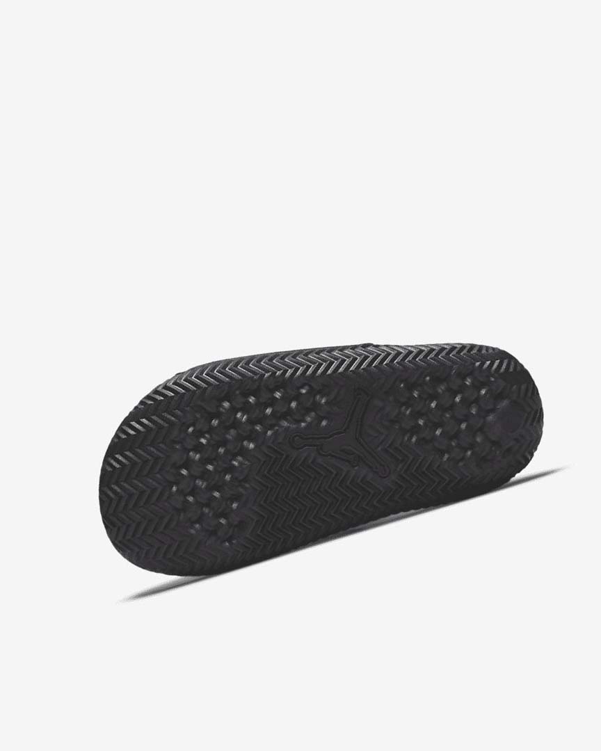 Black / Red Nike Jordan Play Boys' Slides | CA_3242