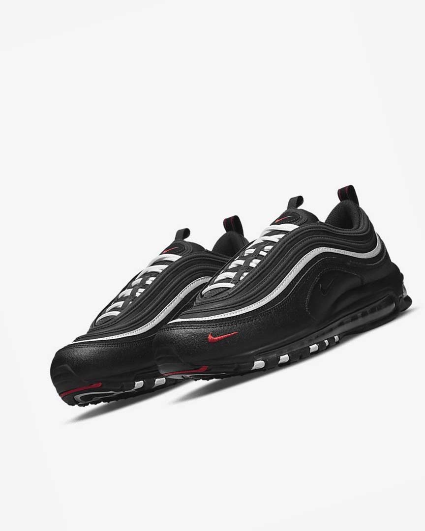 Black / Red / White / Black Nike Air Max 97 Men's Casual Shoes | CA_4718