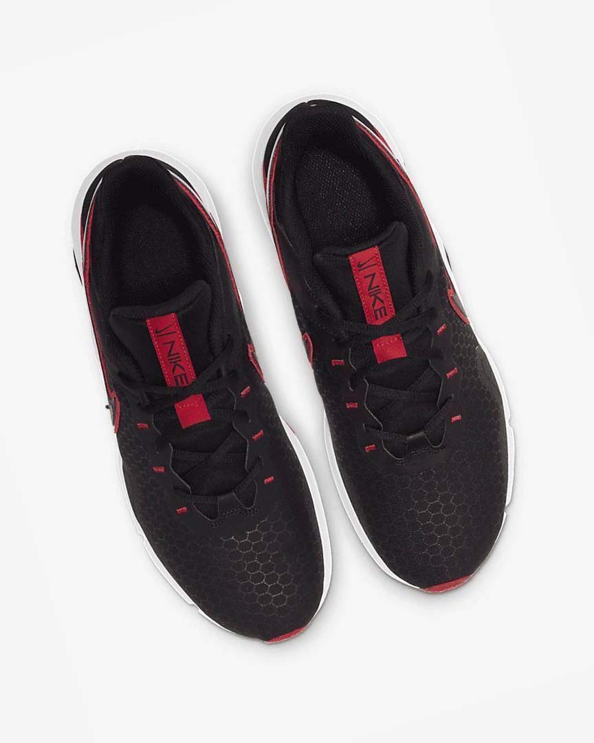 Black / Red / White / Black Nike Legend Essential 2 Men's Training Shoes | CA_1196