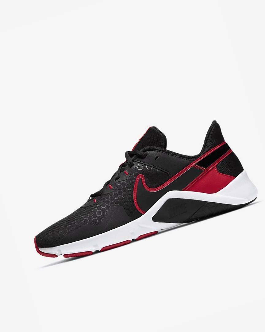 Black / Red / White / Black Nike Legend Essential 2 Men\'s Training Shoes | CA_1196