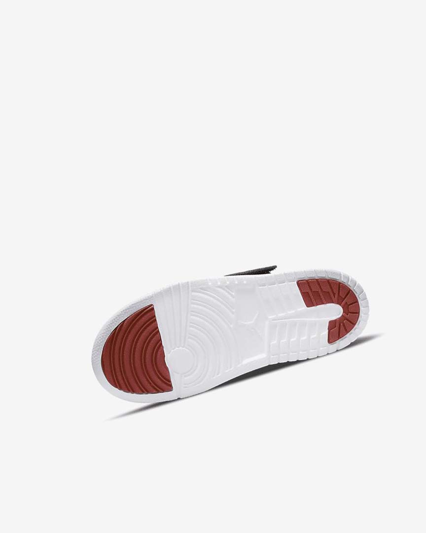 Black / Red / White / Dark Grey Nike Sky Jordan 1 Boys' Shoes | CA_5127