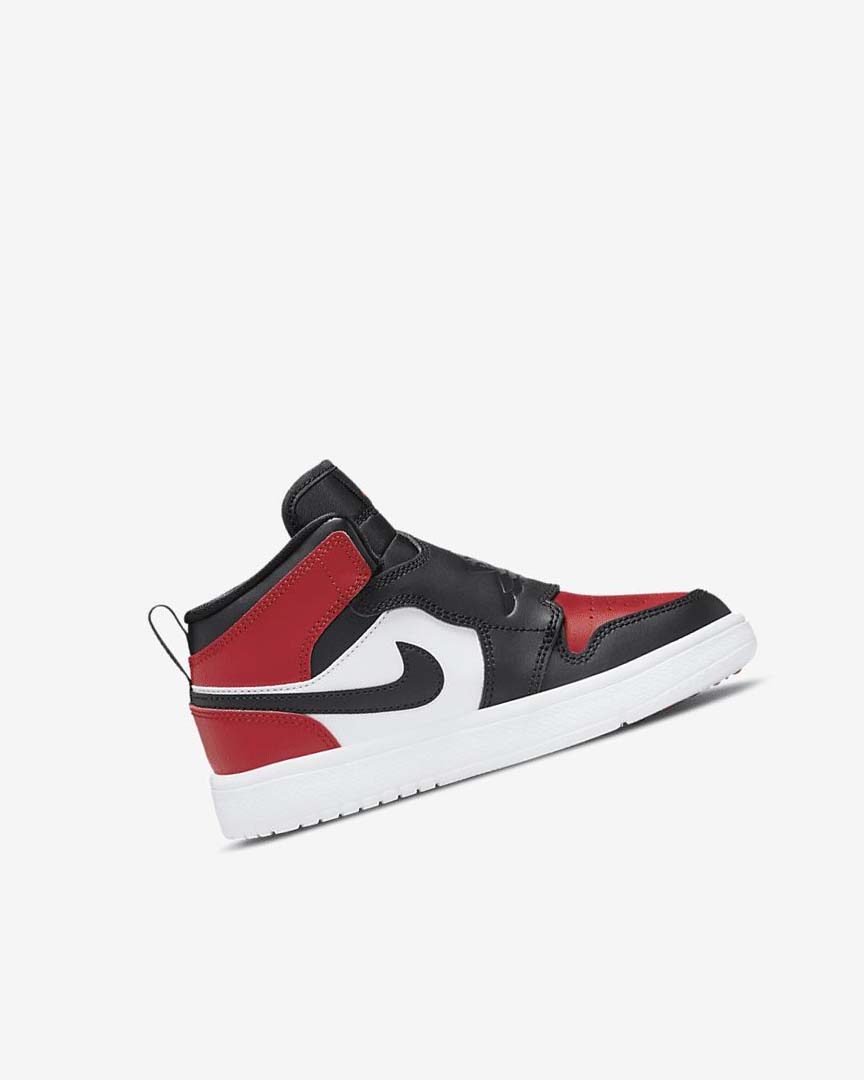 Black / Red / White / Dark Grey Nike Sky Jordan 1 Boys' Shoes | CA_5127