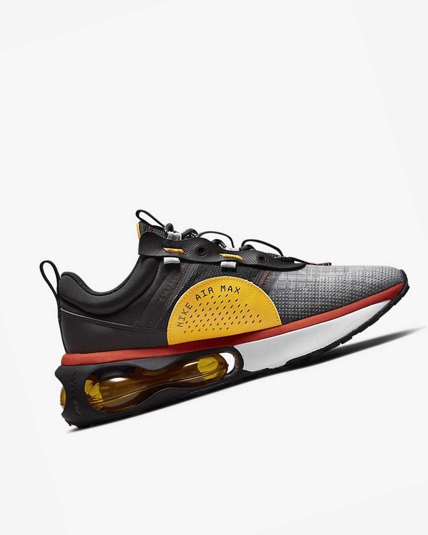 Black / Red / White Nike Air Max 2021 Men's Casual Shoes | CA_2796