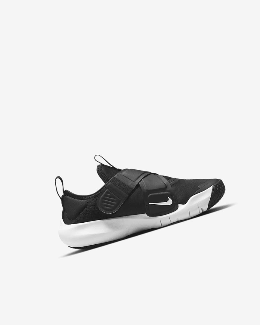Black / Red / White Nike Flex Advance Girls' Shoes | CA_3283