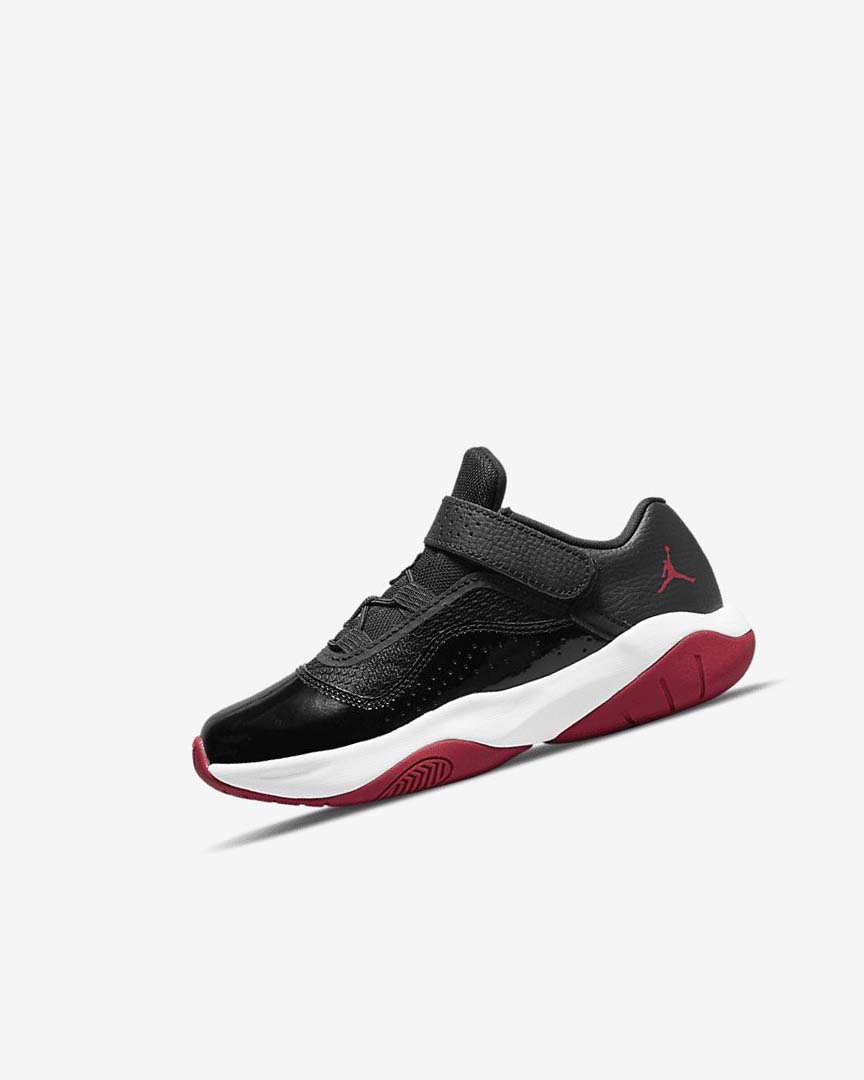 Black / Red / White Nike Jordan 11 CMFT Low Boys\' Shoes | CA_2637