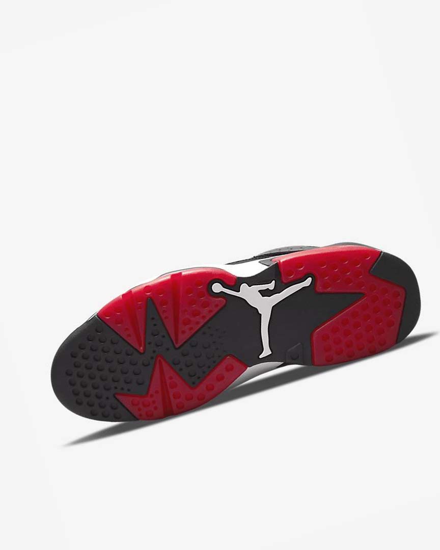 Black / Red / White Nike Jordan Flight Club '91 Men's Basketball Shoes | CA_5083