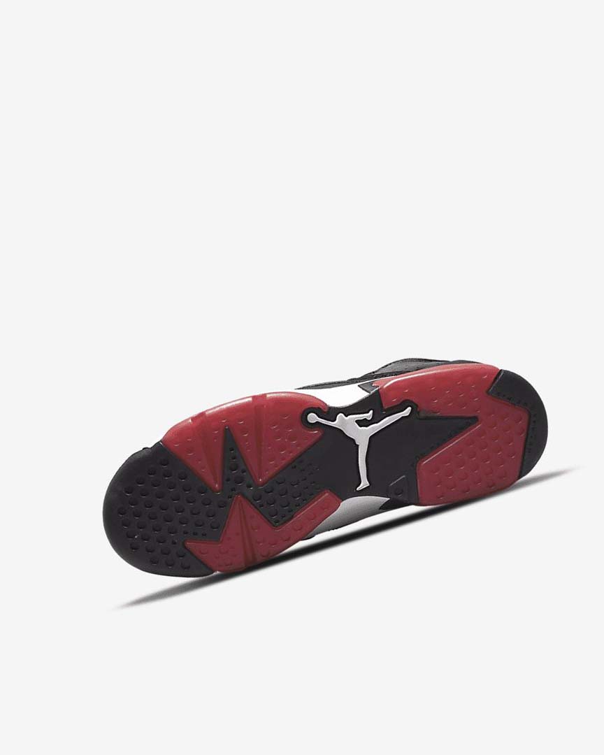 Black / Red / White Nike Jordan Flight Club '91 Boys' Basketball Shoes | CA_5517