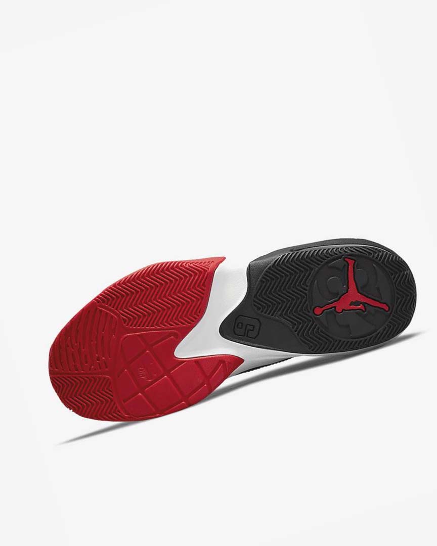 Black / Red / White Nike Jordan Max Aura 3 Men's Basketball Shoes | CA_2800