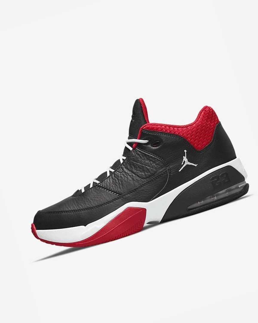 Black / Red / White Nike Jordan Max Aura 3 Men\'s Basketball Shoes | CA_2800