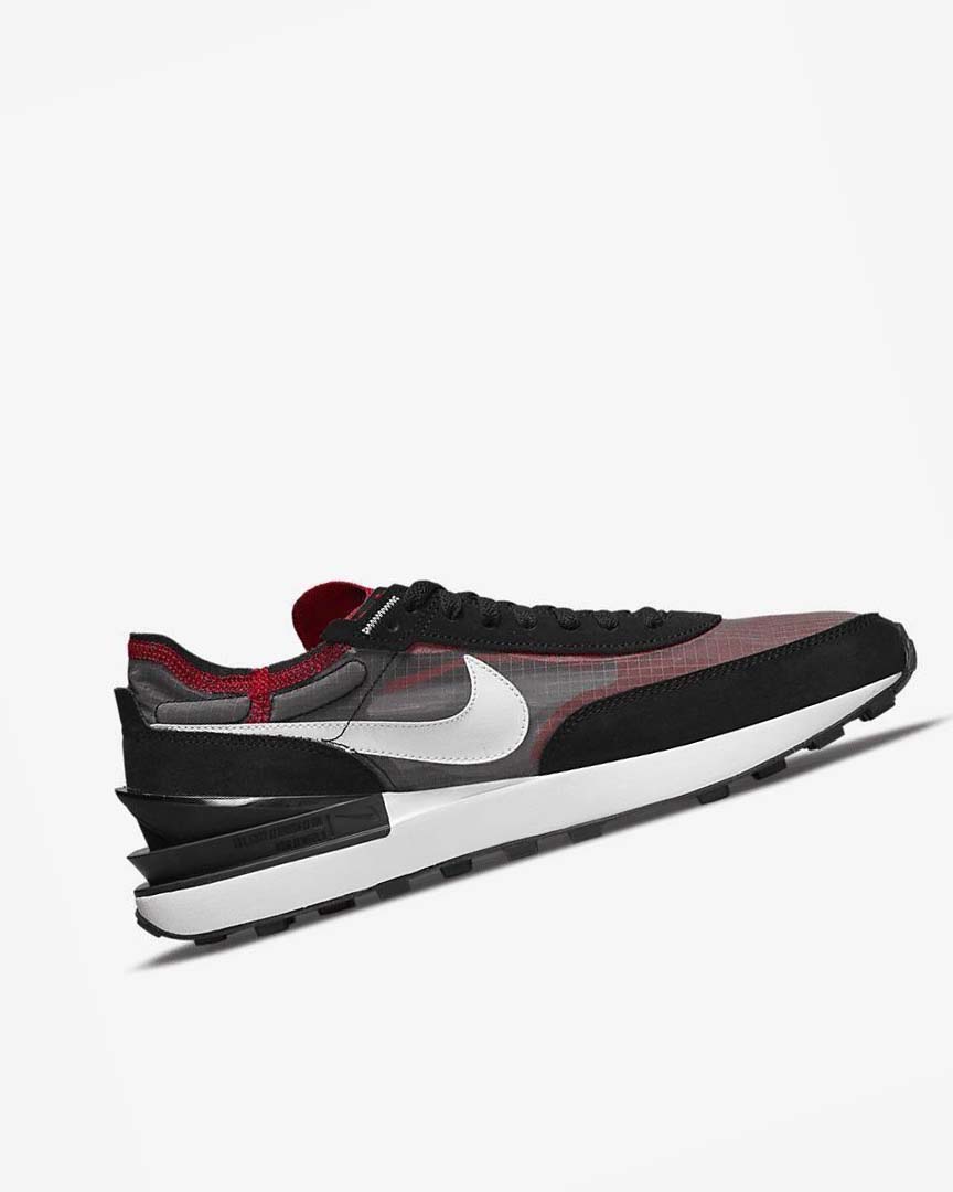 Black / Red / White Nike Waffle One SE Men's Sneakers | CA_5530