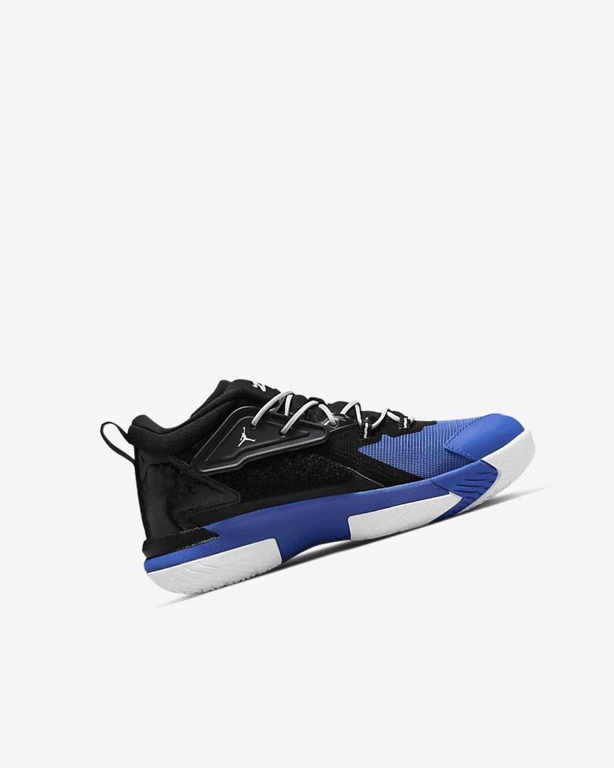 Black / Royal / White Nike Zion 1 Boys' Basketball Shoes | CA_1194