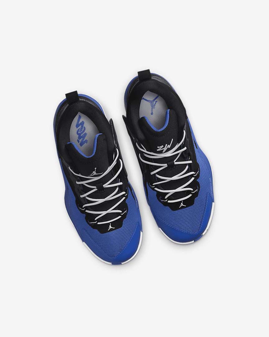 Black / Royal / White Nike Zion 1 Boys' Basketball Shoes | CA_1194