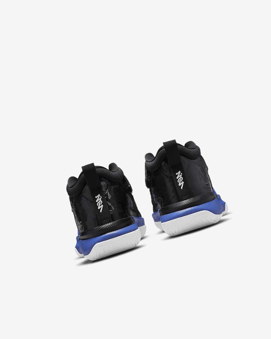 Black / Royal / White Nike Zion 1 Boys' Basketball Shoes | CA_1194