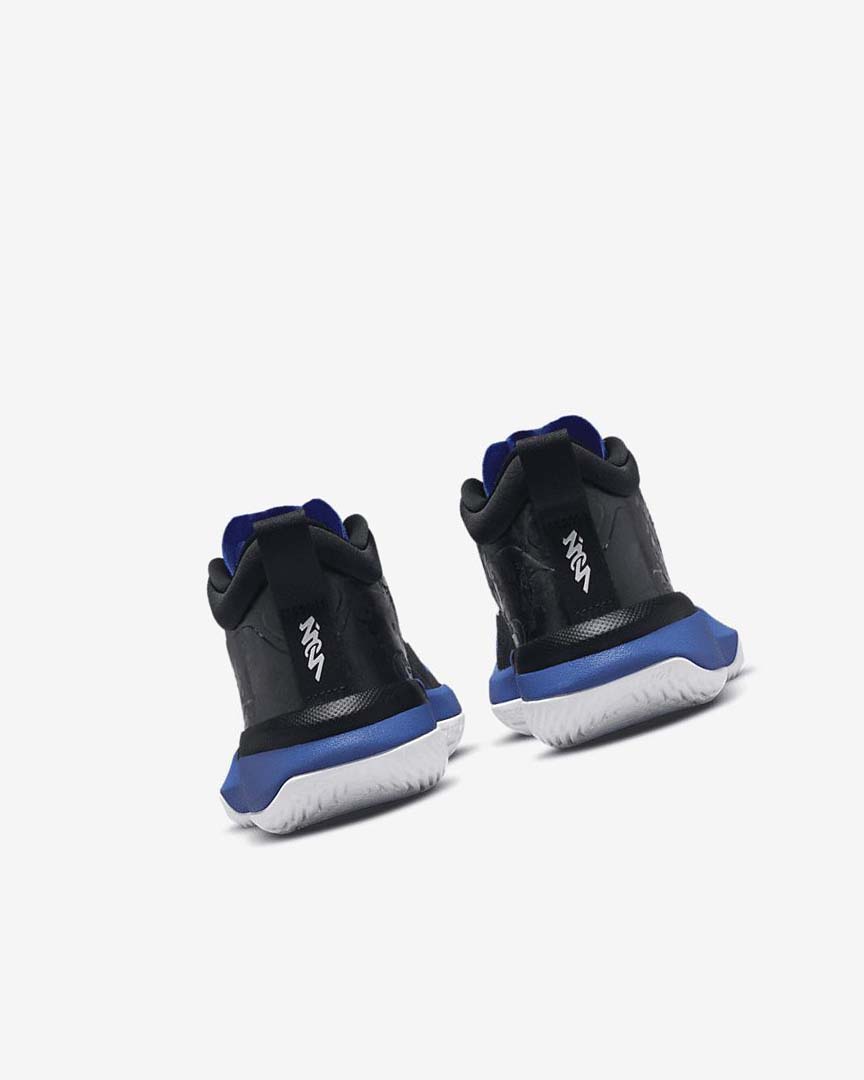 Black / Royal / White Nike Zion 1 Boys' Basketball Shoes | CA_3266