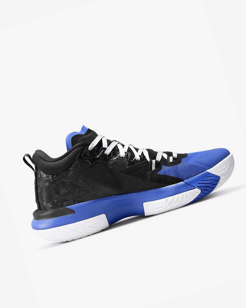 Black / Royal / White Nike Zion 1 Men's Basketball Shoes | CA_2959