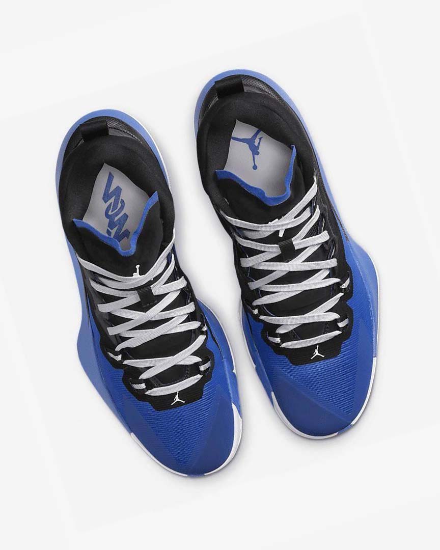 Black / Royal / White Nike Zion 1 Men's Basketball Shoes | CA_2959