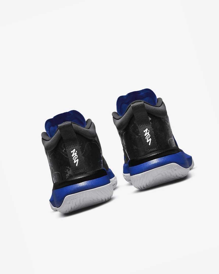 Black / Royal / White Nike Zion 1 Men's Basketball Shoes | CA_2959