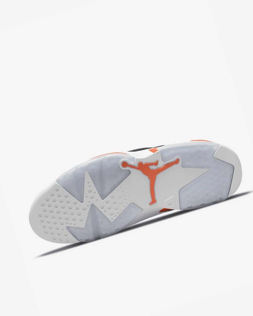 Black / Royal / White / Orange Nike Jordan Flight Club '91 Men's Basketball Shoes | CA_2739