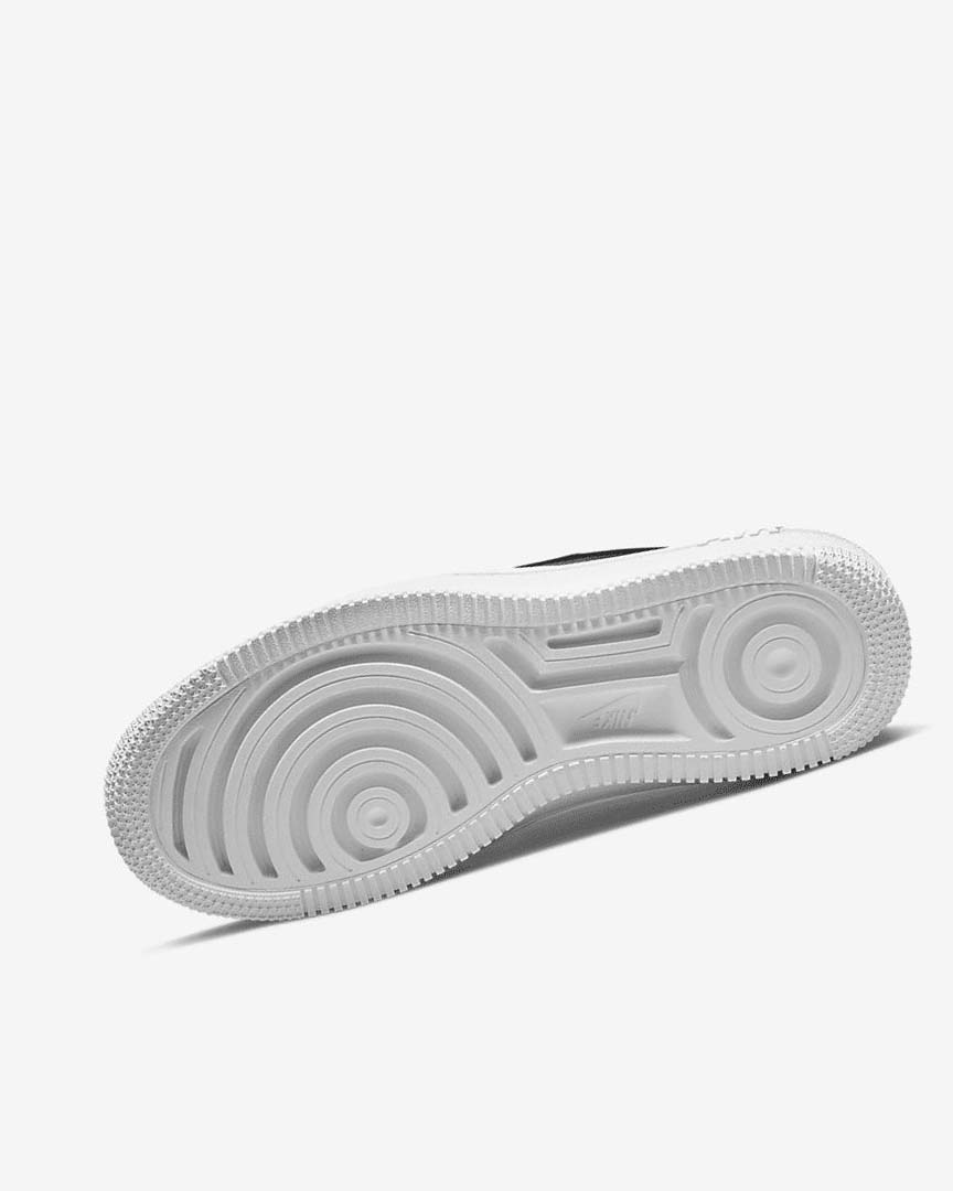 Black / White / Black / Dark Grey Nike Air Force 1 PLT.AF.ORM Women's Sneakers | CA_5350