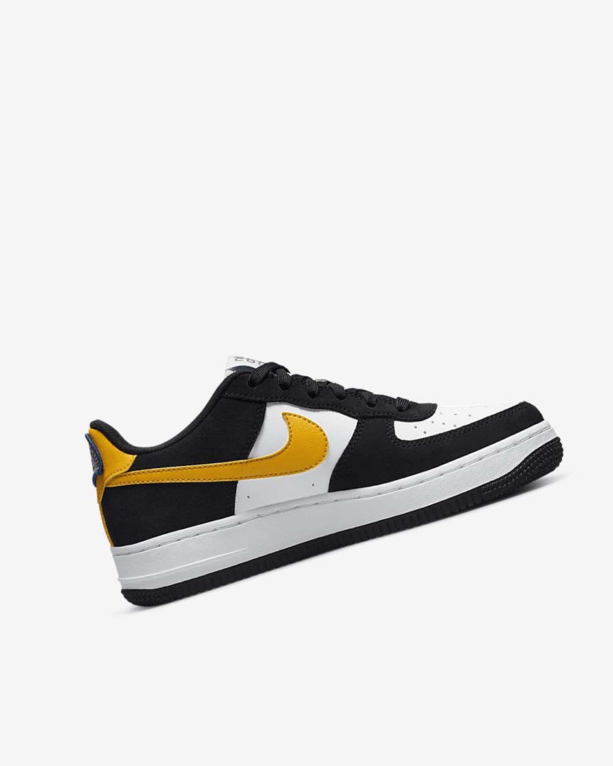 Black / White / Black / Dark Nike Air Force 1 LV8 Boys' Sneakers | CA_5057