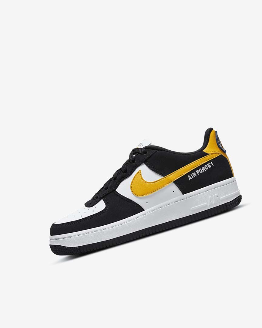 Black / White / Black / Dark Nike Air Force 1 LV8 Boys\' Sneakers | CA_5057
