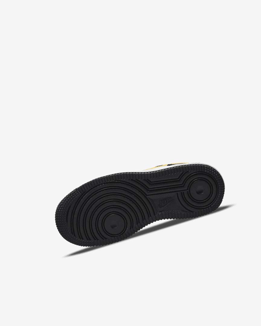 Black / White / Black / Dark Nike Force 1 LV8 Girls' Shoes | CA_2594