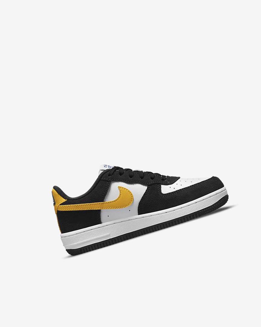 Black / White / Black / Dark Nike Force 1 LV8 Boys' Shoes | CA_4568