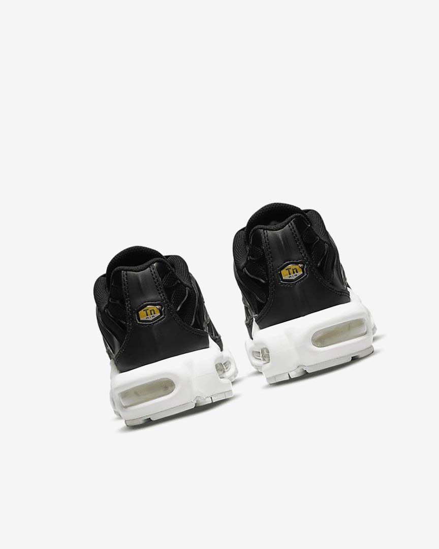 Black / White / Black Nike Air Max Plus Women's Sneakers | CA_5337