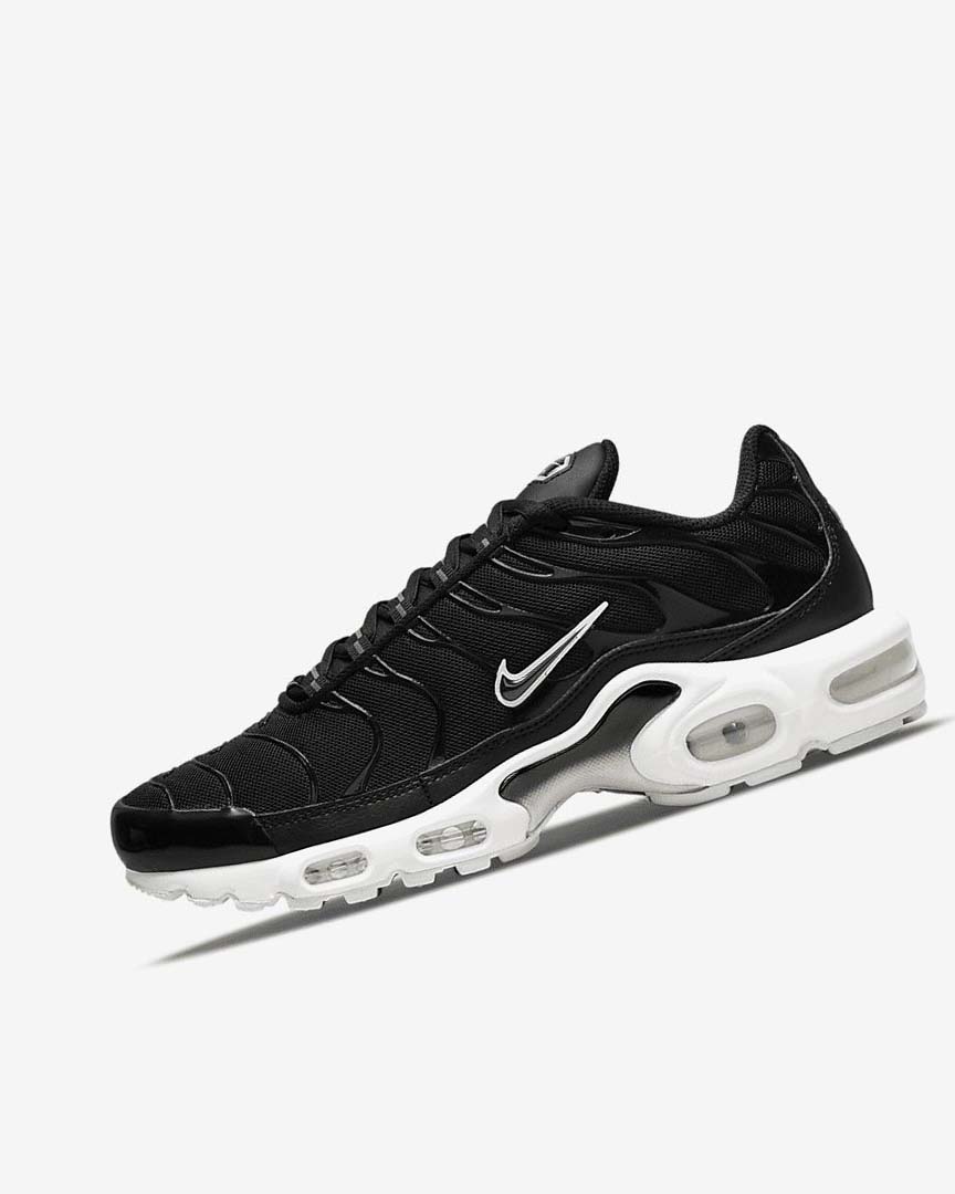 Black / White / Black Nike Air Max Plus Women\'s Sneakers | CA_5337