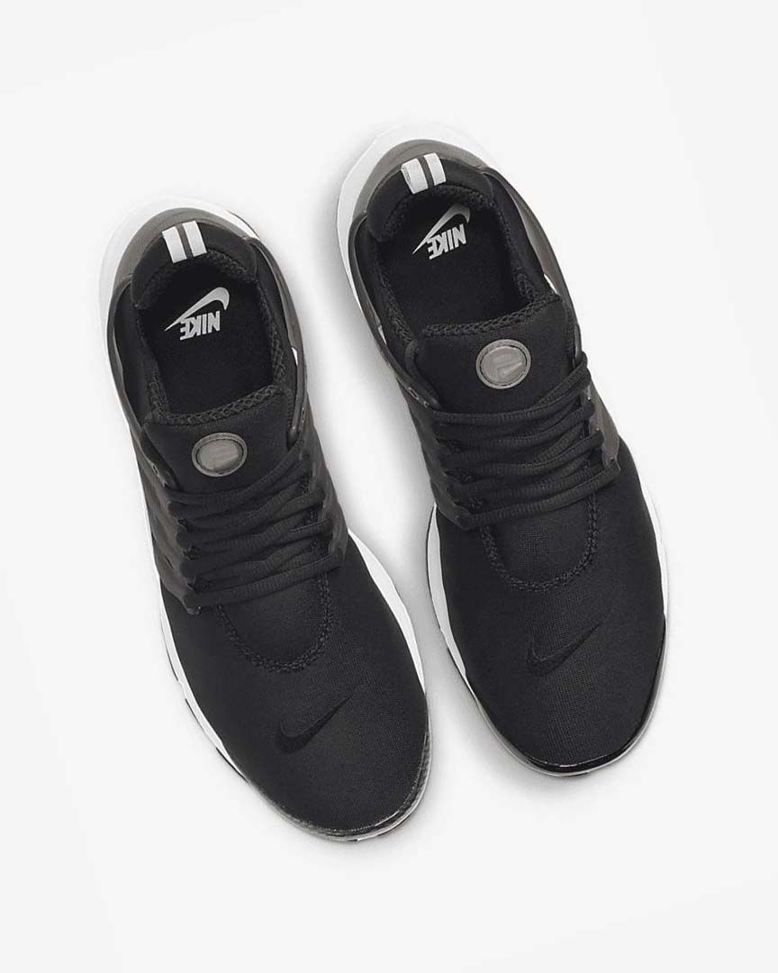 Black / White / Black Nike Air Presto Men's Sneakers | CA_4494