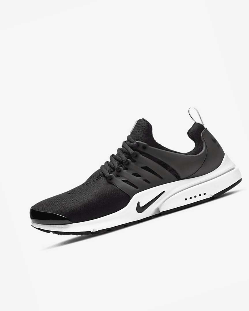 Black / White / Black Nike Air Presto Men\'s Sneakers | CA_4494