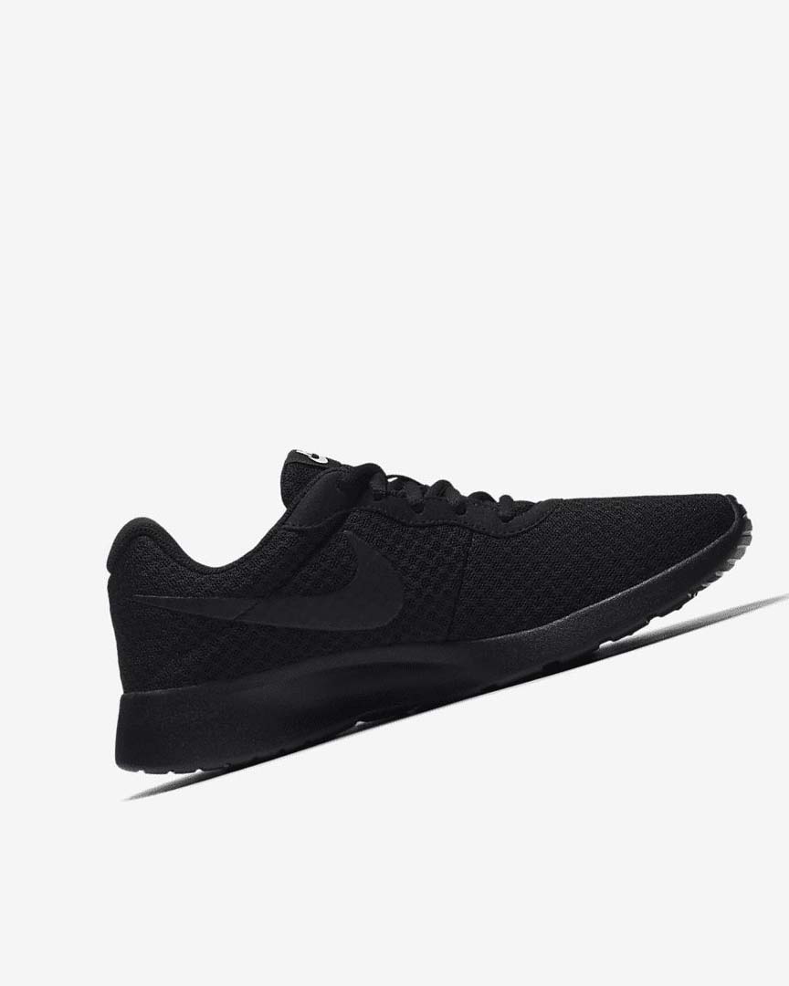Black / White / Black Nike Tanjun Women's Sneakers | CA_4537