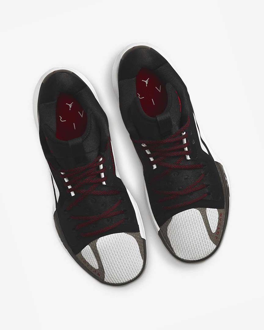 Black / White / Blue Grey / Red Nike Jordan Zoom Separate Men's Basketball Shoes | CA_5119