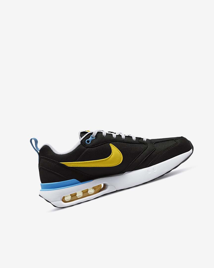 Black / White / Blue Nike Air Max Dawn Girls' Sneakers | CA_4564
