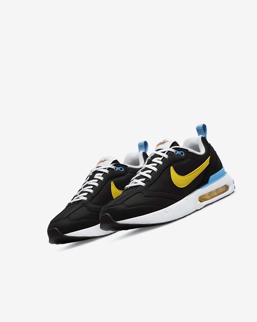Black / White / Blue Nike Air Max Dawn Girls' Sneakers | CA_4564