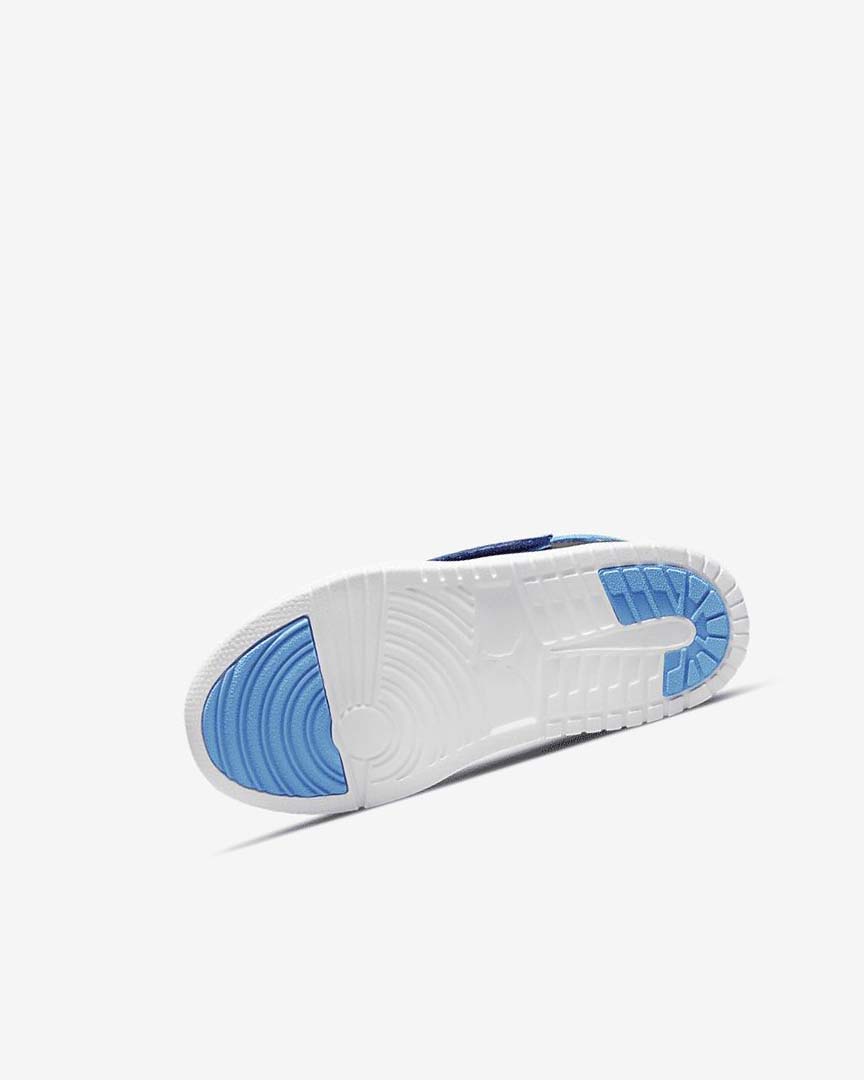 Black / White / Blue Nike Sky Jordan 1 Boys' Shoes | CA_5598