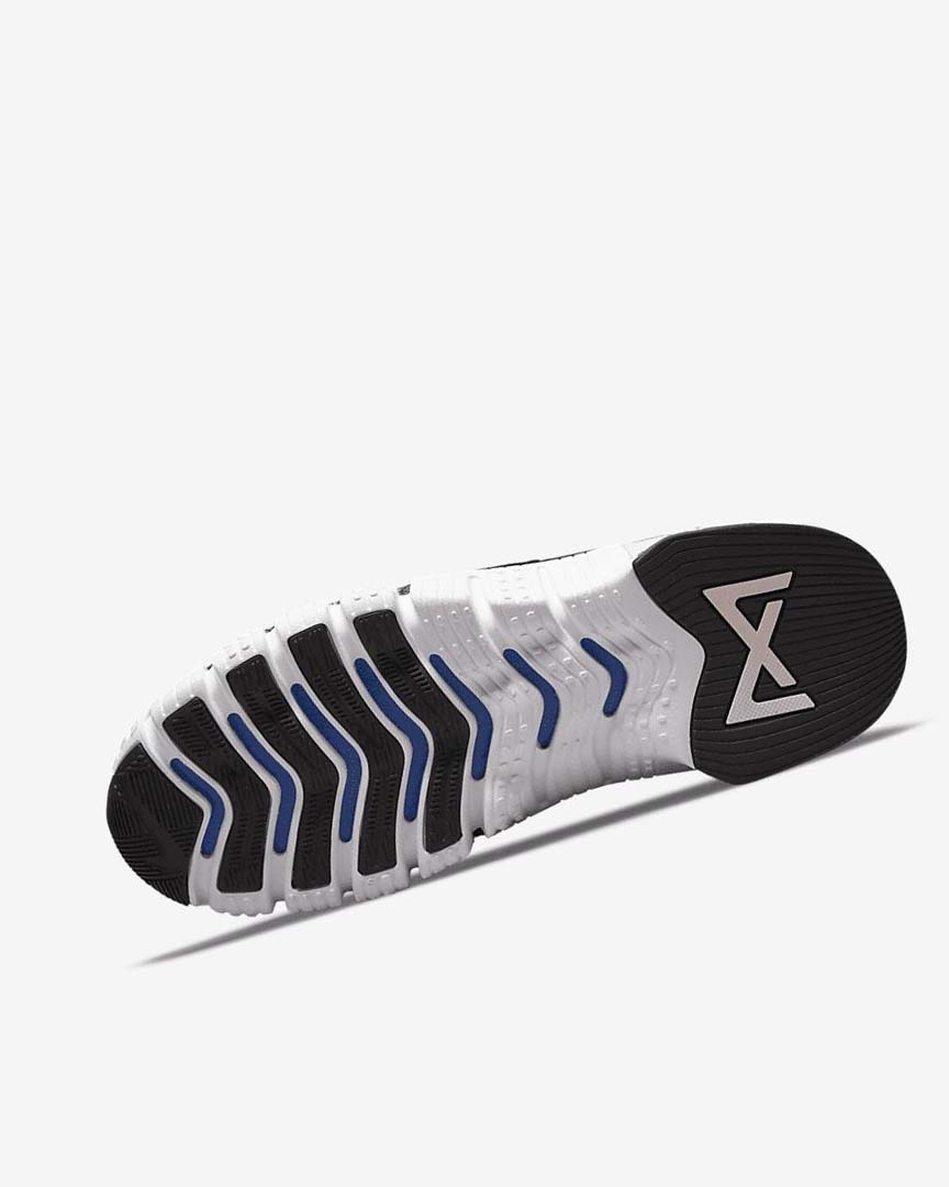 Black / White / Blue / Yellow Nike Free Metcon 4 Women's Training Shoes | CA_5129