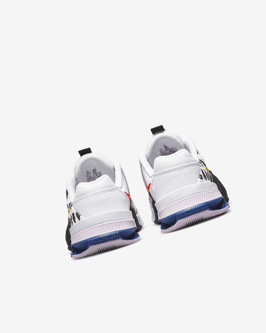 Black / White / Blue / Yellow Nike Metcon 7 Women's Training Shoes | CA_2356